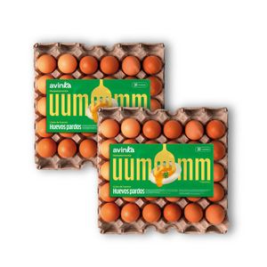 Pack 02 Bandejas de huevos Avinka x 30 unidades