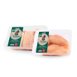 Pack Filete de pechuga Artisan x 450 gr. + Filete de pierna parrillero Artisan x 550 gr.