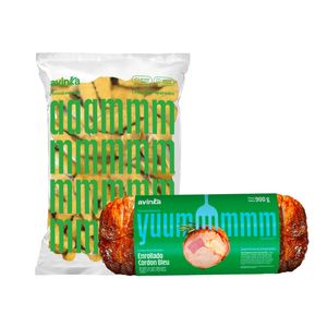 Pack Deditos x 1 kg + Enrollado Cordon Bleu 950g