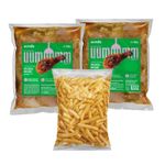 Pack 02 Piernitas de pollo teriyaki x 700 gr. + Papas ondeadas x 450 gr..jpg