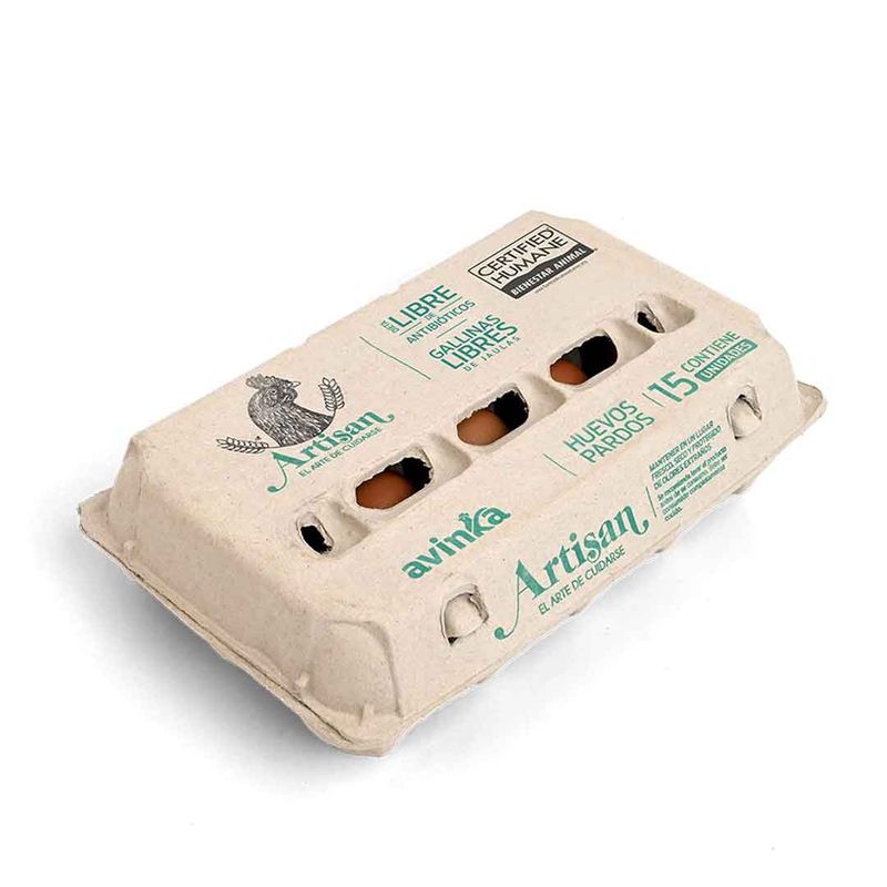 Huevos Artisan x 15 unidades