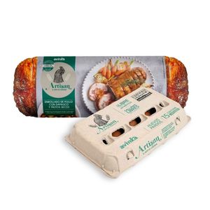 Pack Enrollado Frutos Secos Artisan 1.35 kg. + Huevos Artisan x 15 unidades