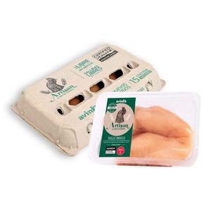 Pack Filete de pechuga Artisan x 450 gr. + Huevos Artisan x 15 unidades