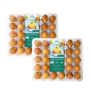 Pack 02 Bandejas Huevo petit Artisan 30 unidades