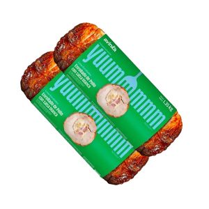 Pack 02 Enrollado de pollo Salsa blanca Avinka Paquete 1.35 kg